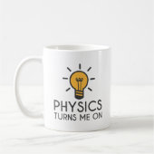 Mug La physique me met en marche (Gauche)