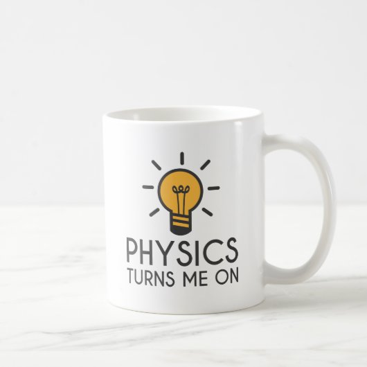 Mug La physique me met en marche (Droite)