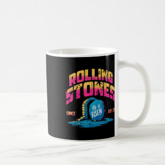 Mug La Pierre A Été Roulée Il Est Vivant Rétro Christ