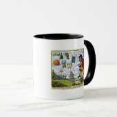 Mug La pierre de progression, John Taureau piaulant (Devant droit)