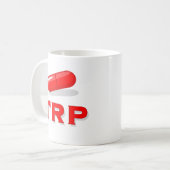 Mug La pilule rouge (Devant gauche)