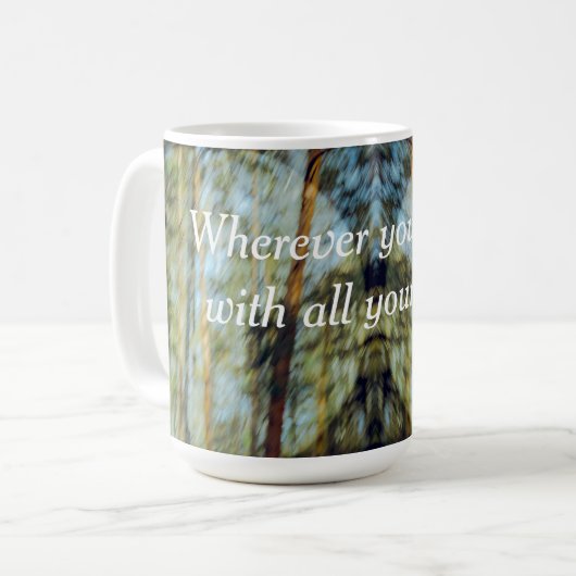 Mug La pinède ensoleillée (Devant gauche)