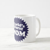 Mug La pire maman du monde (Devant droit)