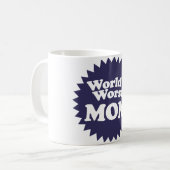 Mug La pire maman du monde (Devant gauche)