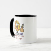 MUG LA PIZZA EST LE PETIT-DÉJEUNER DES CHAMPIONS (Devant gauche)