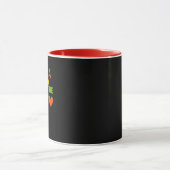 Mug La pizza est ma Saint Valentin - Drôle (Centre)
