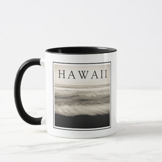 Mug La plage de Big Island Hawaï (Gauche)