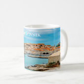 Mug La plage de Dubrovnik (Devant droit)