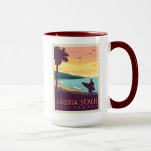 Mug La plage de Laguna La plage de Laguna