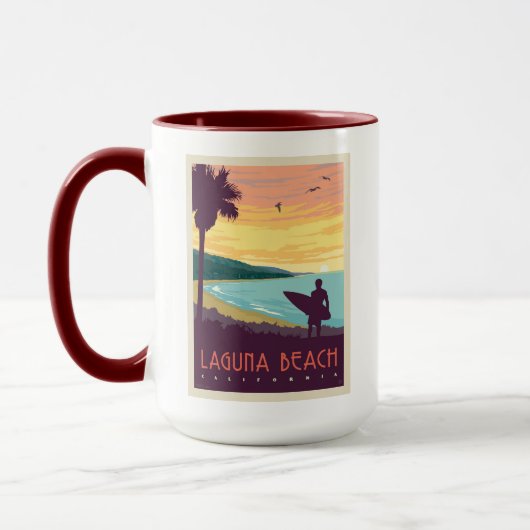Mug La plage de Laguna | La plage de Laguna (Gauche)