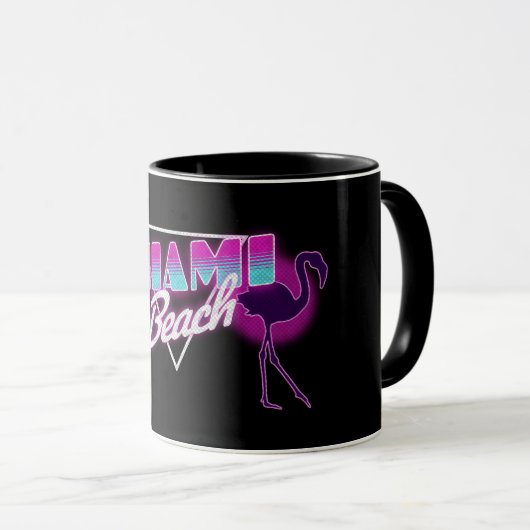 Mug La plage de Miami (Devant droit)