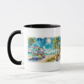 Mug La plage de Miami (Gauche)