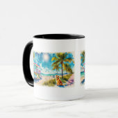 Mug La plage de Miami (Devant gauche)