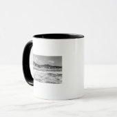 Mug La plage en bord de mer, Oregon Photo (Devant gauche)
