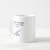 Mug la plaisanterie de l'amant d'arme à feu (Devant gauche)
