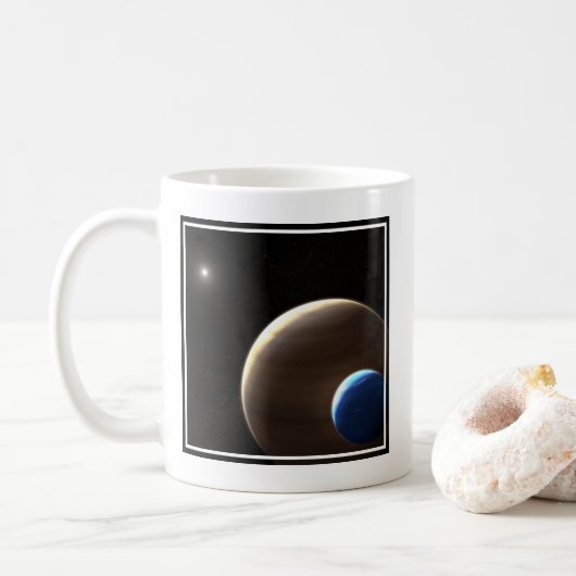 Mug La planète géante au gaz Kepler-1625b (Avec donut)