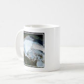 Mug La Planète Terre Montre La Couverture De Glace De  (Devant gauche)