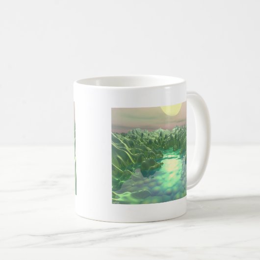 Mug La planète verte (Devant droit)