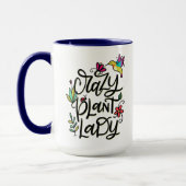 Mug La Plante folle Lady, à la main (Gauche)