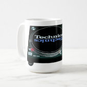 Mug La plate-forme de Tourne-disque des TECHNIQUES (Devant gauche)