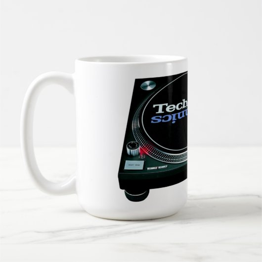 Mug La plate-forme de Tourne-disque des TECHNIQUES (Gauche)