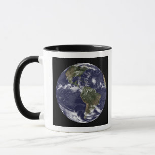 Mug La pleine terre montrant l'Amérique du Nord 2