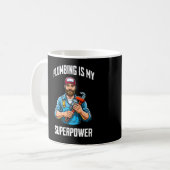 Mug La plomberie est ma superpuissance (Devant gauche)