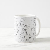 Mug La pluie goutte des gouttelettes humides pluvieuse (Devant droit)