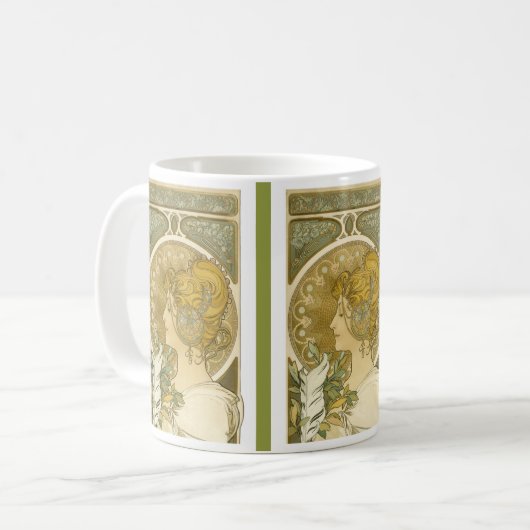 Mug La Plume d'Alphonse Mucha (Devant gauche)