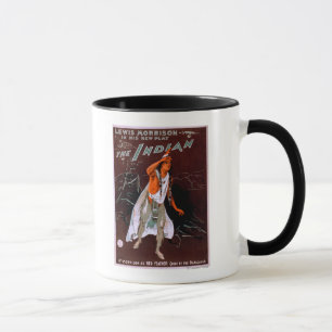Mug "La plume rouge d'Indien" -, chef de