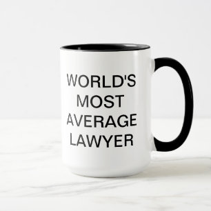 Mug La plupart d'avocat moyen du monde