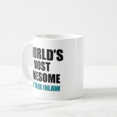 Mug La plupart de belle-mère impressionnante (Devant gauche)