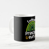 Mug La plus chanceuse de chaque école St Patrick's Day (Devant gauche)
