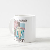 Mug La plus douce des grandes soeurs du monde (Devant gauche)