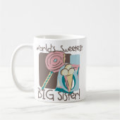 Mug La plus douce des grandes soeurs du monde (Gauche)