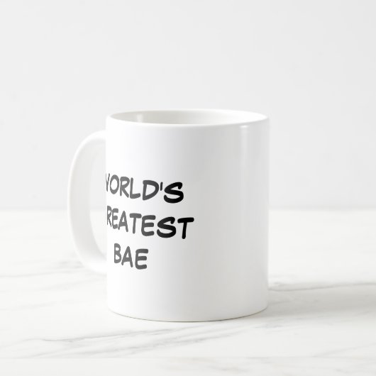 Mug "La plus grande BAE du monde" (Devant gauche)