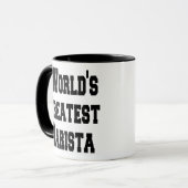 Mug La plus grande Barista du monde (Devant gauche)