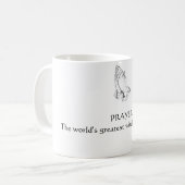 Mug La plus grande connexion de Prière-Le (Devant gauche)