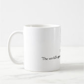 Mug La plus grande connexion de Prière-Le (Gauche)