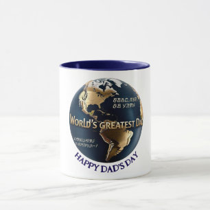 Mug La plus grande coutume de papa du monde pour la fê