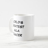 Mug "La plus grande danseuse de poular du monde" (Devant gauche)