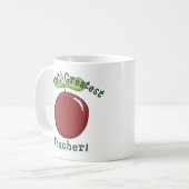 Mug La plus grande enseignante au monde (Devant gauche)