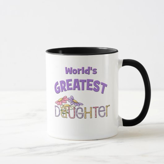 Mug La plus grande fille du monde (Droite)