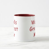 Mug La plus grande maman des mondes (Centre)