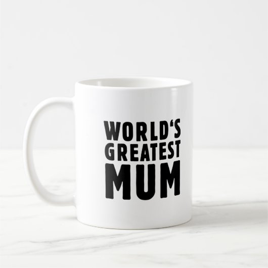 Mug La plus grande maman du monde (Gauche)