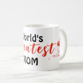 Mug La plus grande maman du monde (Devant droit)