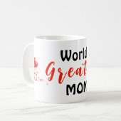 Mug La plus grande maman du monde (Devant gauche)