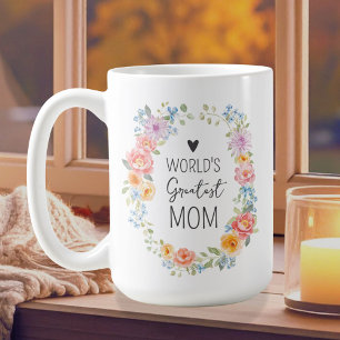 Mug La plus grande maman du monde Citation personnalis