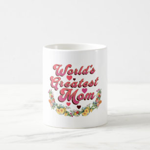 Mug La plus grande maman du monde floral