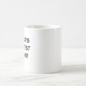 Mug "La plus grande mère du monde" (Centre)